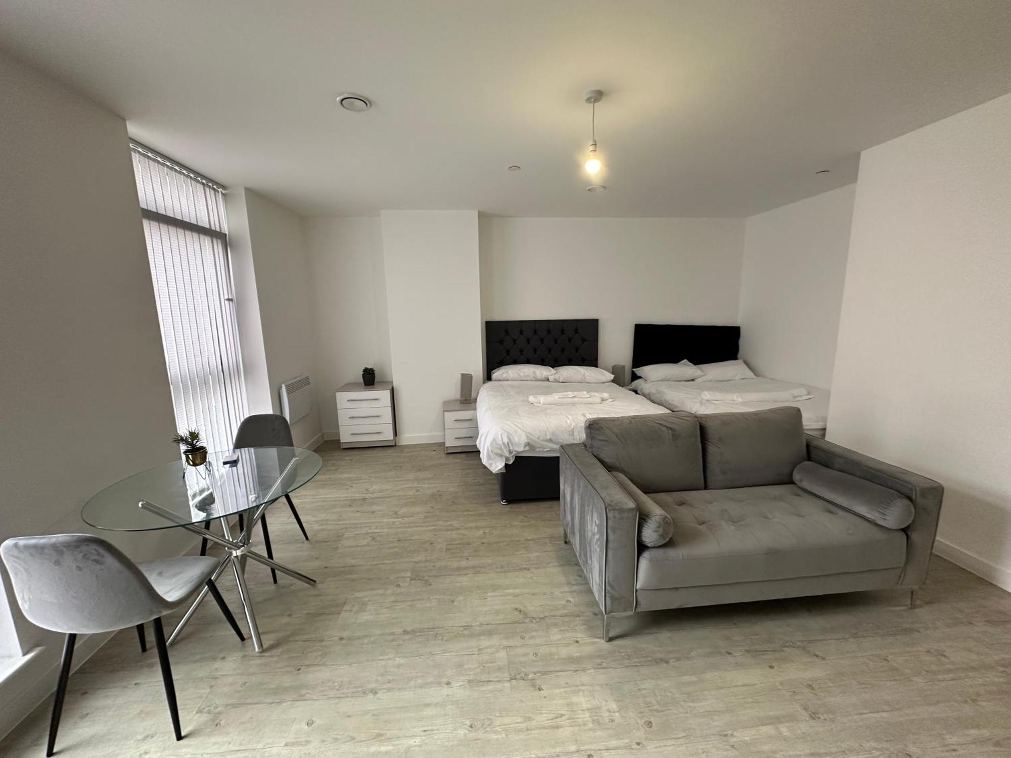 Manchester Old Trafford Studio Apartment Exterior photo