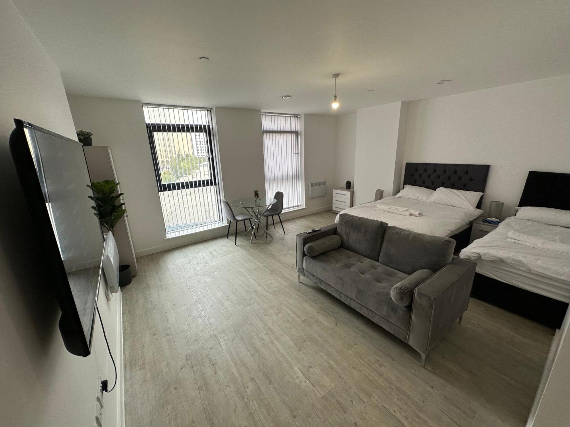 Manchester Old Trafford Studio Apartment Exterior photo