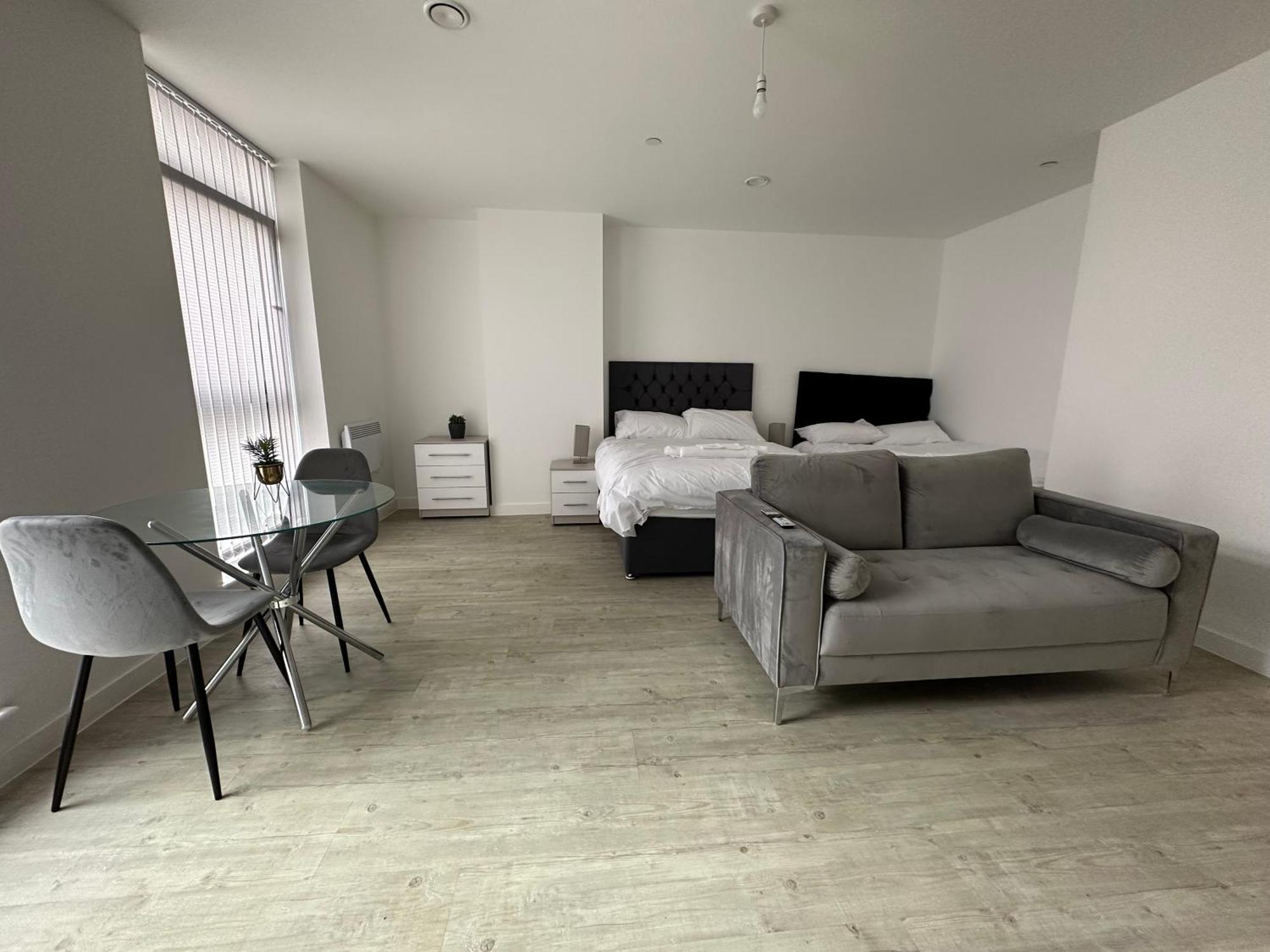 Manchester Old Trafford Studio Apartment Exterior photo